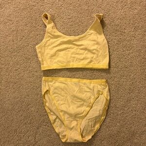 Felina cami bra and hi-leg briefs